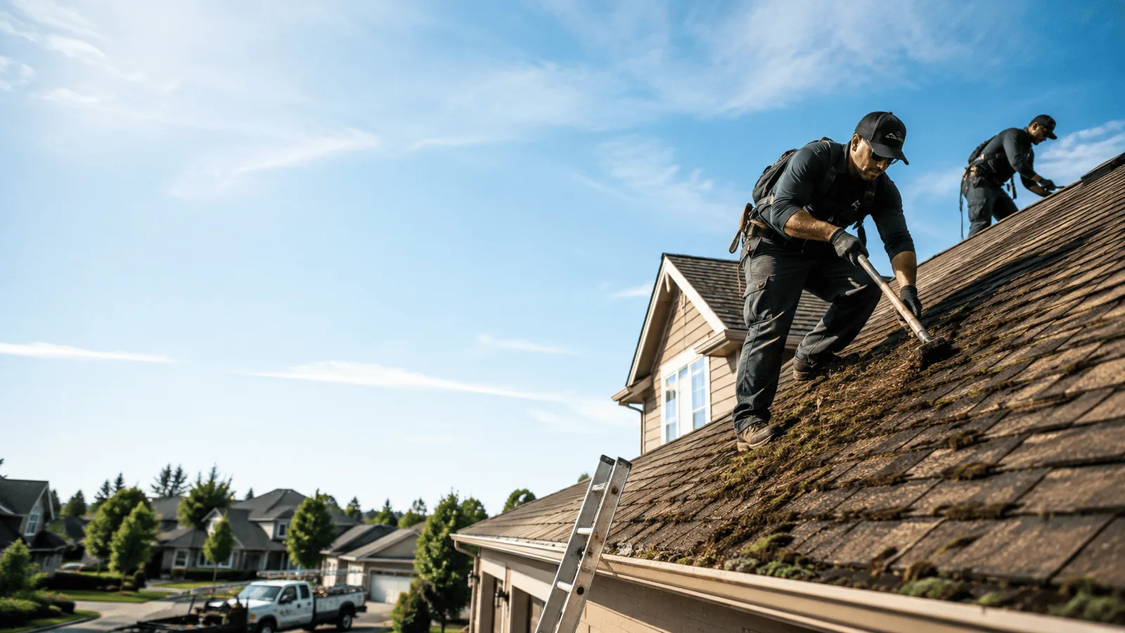 Roof Moss Removal in Fulton, TX near me